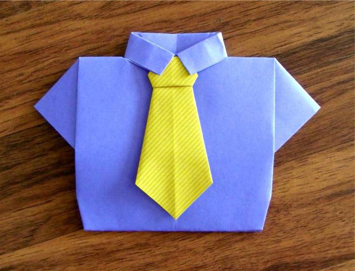 origami tie