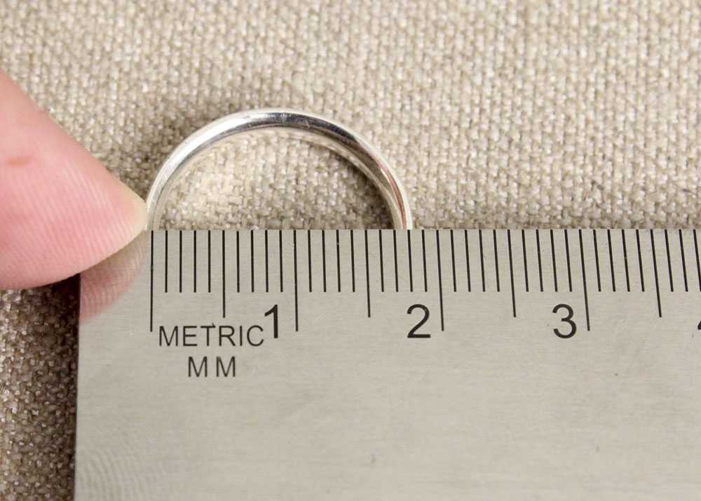 как узнать размер кольца по диаметру