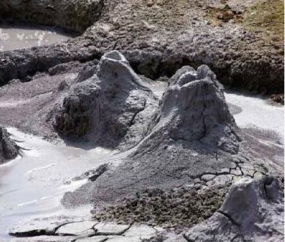 грязевой вулкан на азовском море