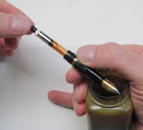 how to write with a fountain pen