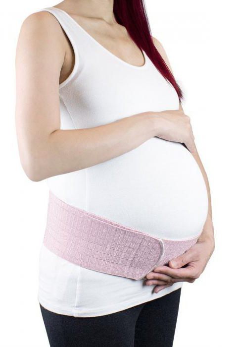 when to start wearing a maternity bandage