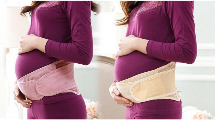 bandage for pregnant women from what period and how to wear