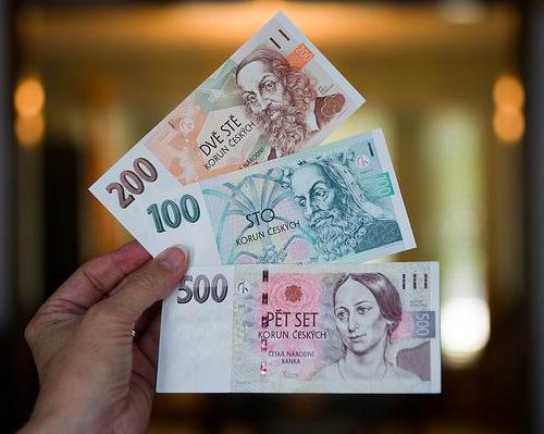 курс чешской кроны к рублю