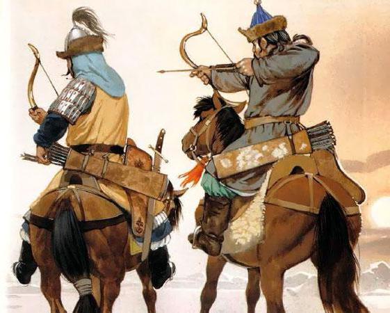 вторжение монголов в половецкую степь