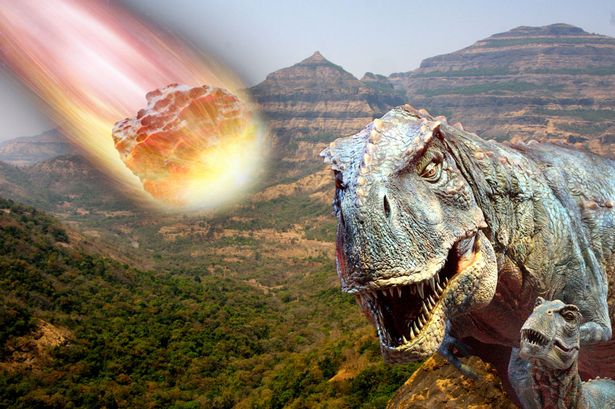 Место куда упал метеорит убивший динозавров фото