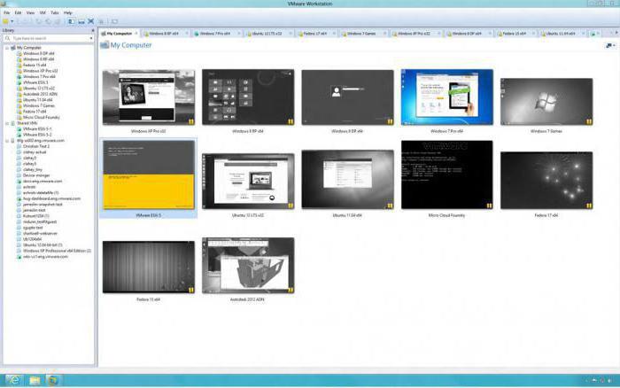 виртуализация физической машины vmware 10
