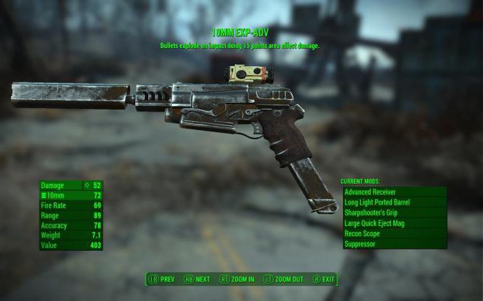 fallout 4 cheats on weapons