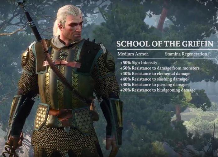 the witcher 3 where the griffin school armor