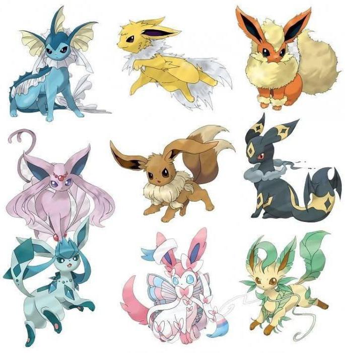 eevee pokemon evolution