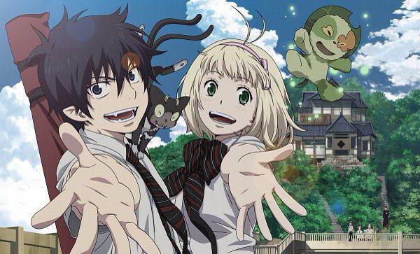 cartoon anime blue exorcist