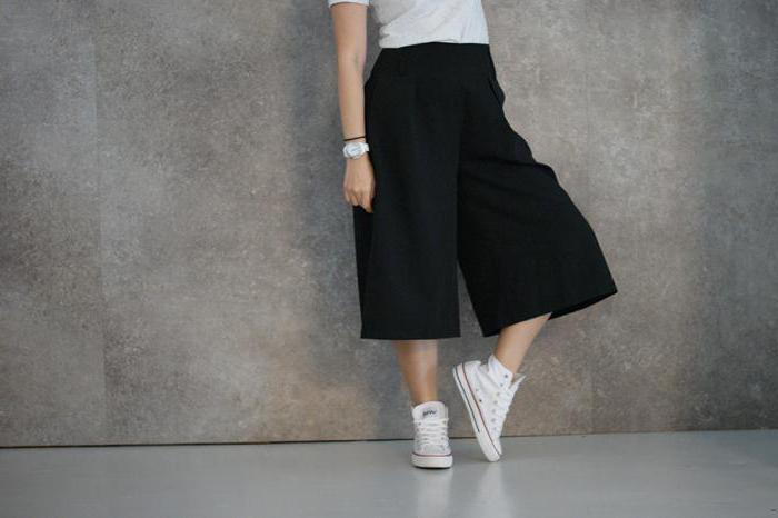 denim culottes