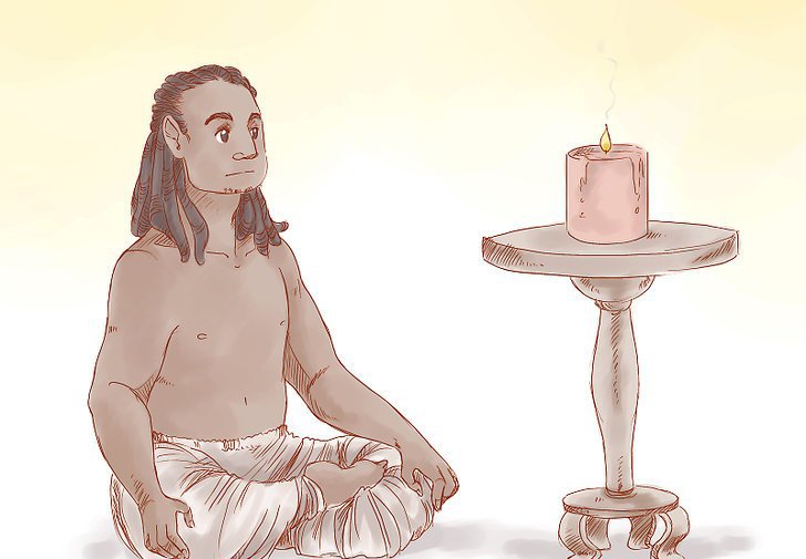 медитация со свечой