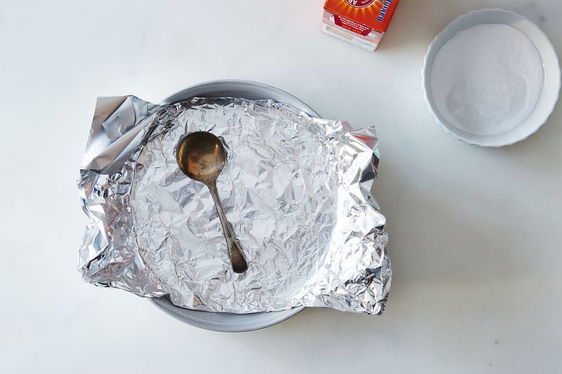 как очистить серебро с помощью соды