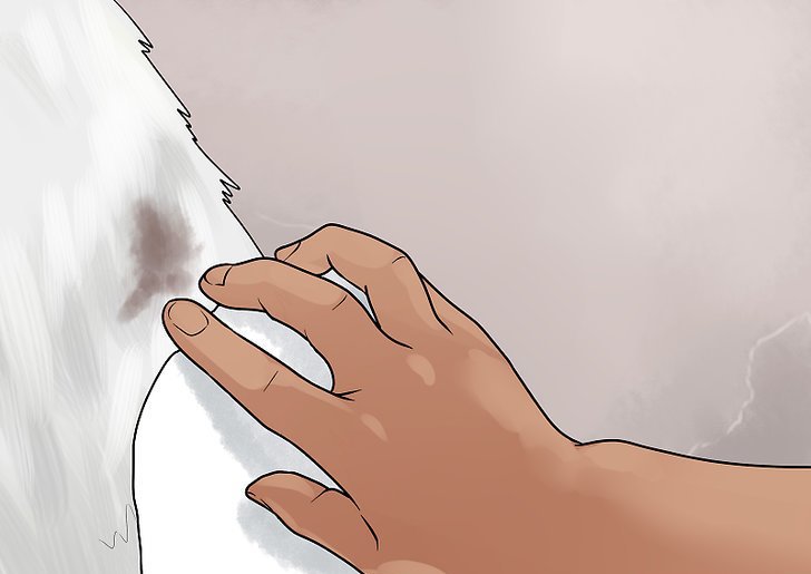 как почистить белую норковую шубу