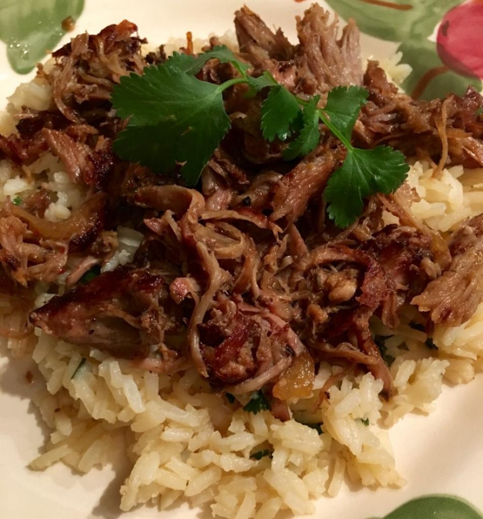 pork rice recipe