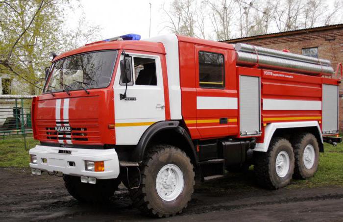 fire engine kamaz 43118