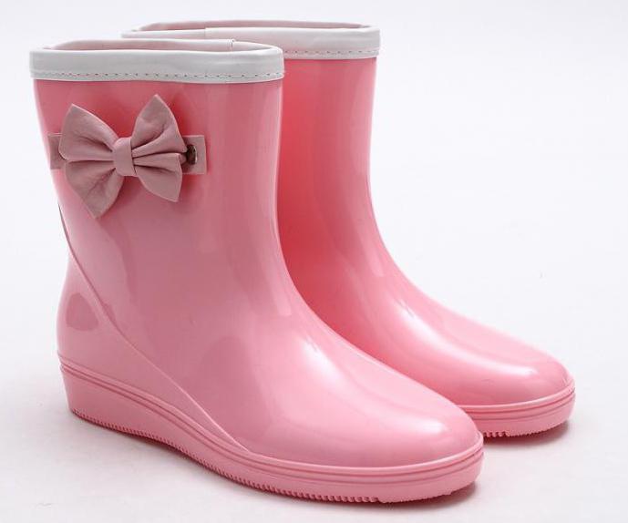 wedge welly glam rubber boots