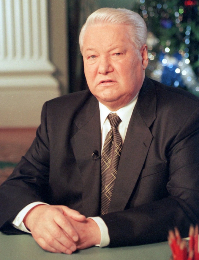 Yeltsin - the head of General Erina