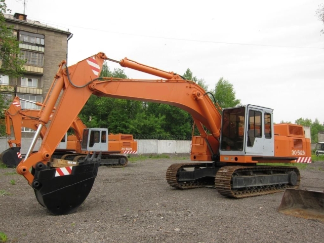 Russian excavator EO-5126