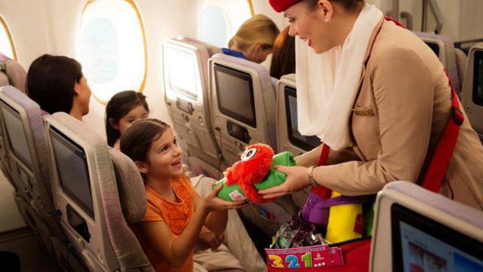 сопровождения детей в самолете