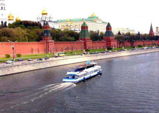 River buses in Moscow