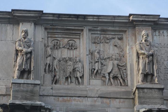 triumphal arch constantine rome