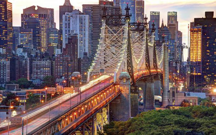 манхэттенский мост в нью йорке 