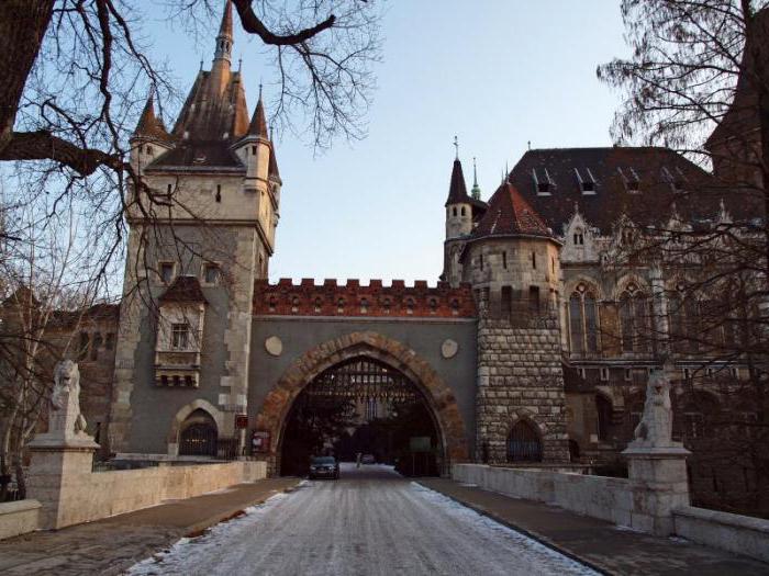 замок вайдахуняд венгрия 
