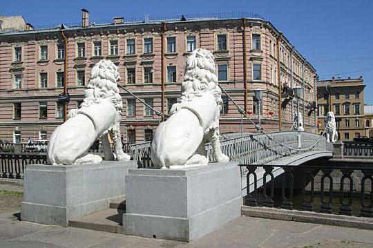 львиный мост в санкт петербурге адрес 