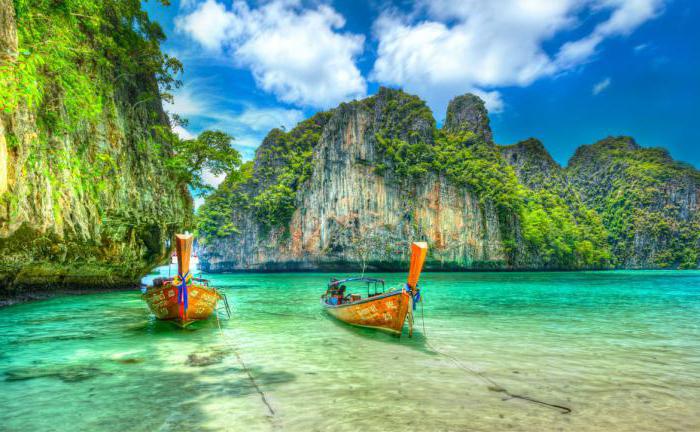 vacation on the island of phi phi thailand