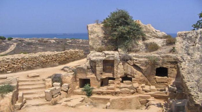 царские гробницы кипр