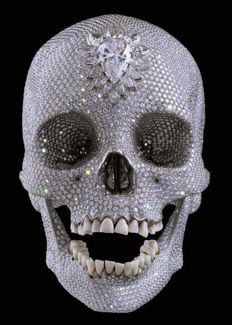 бриллиантовый череп дэмиена херста фото