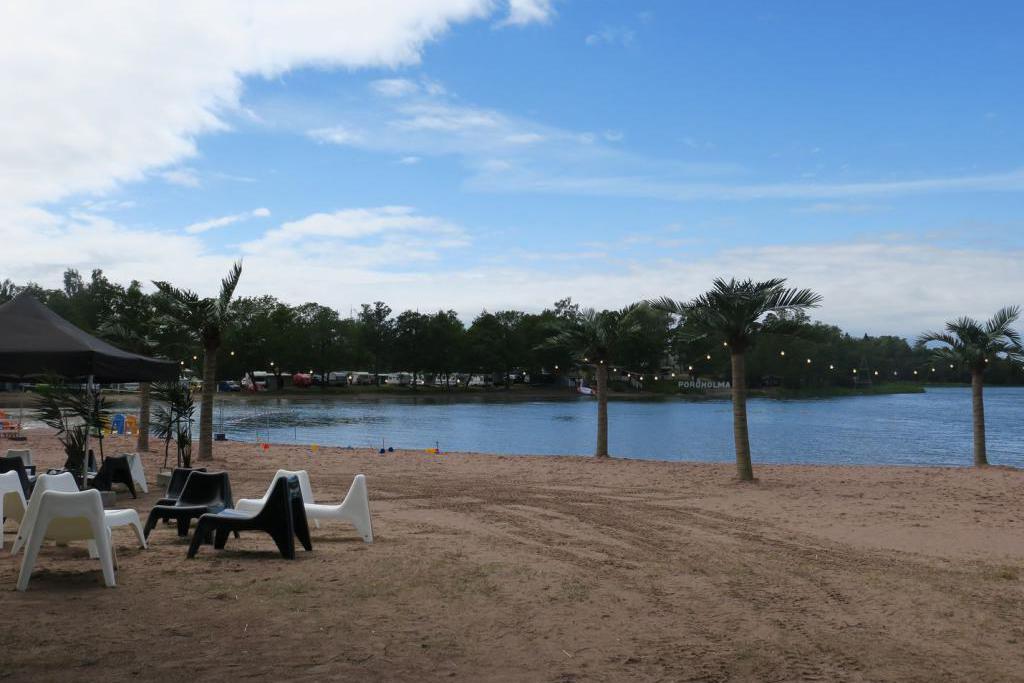 Famous beach in Rauma