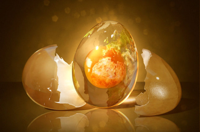 Яйцо - символ жизни