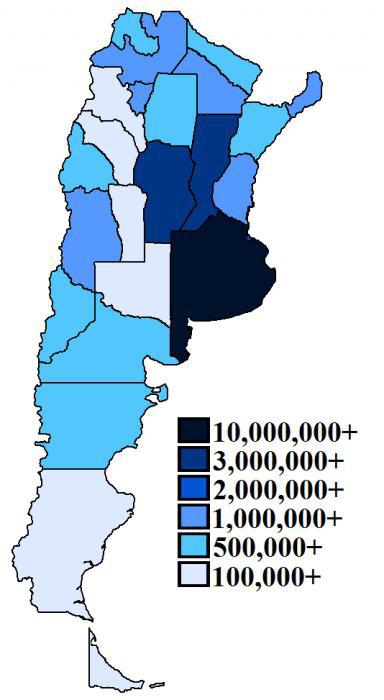 аргентина уровень жизни населения 