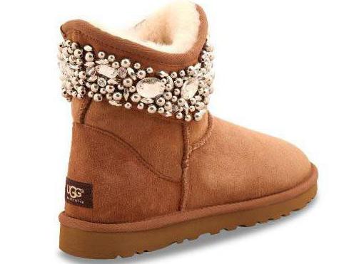 Uggs with rhinestones photo