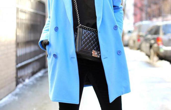 blue coat with what to wear