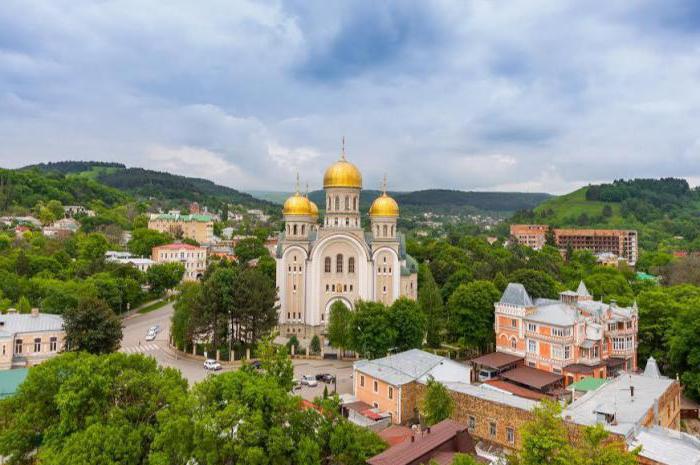 где находится город кисловодск