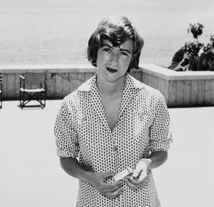 writer francoise sagan in his youth