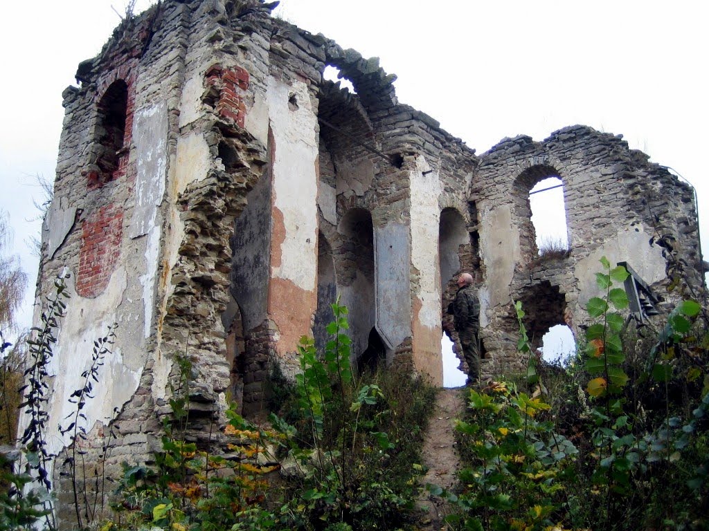 череменецкий монастырь руины