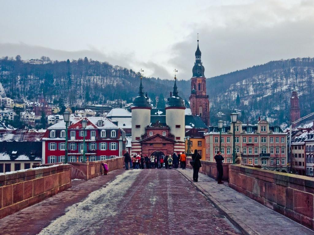 bridge in heidelberg