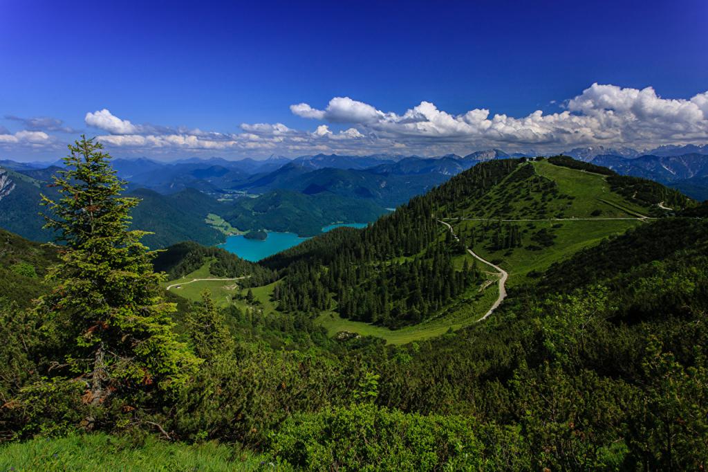 bavarian alps