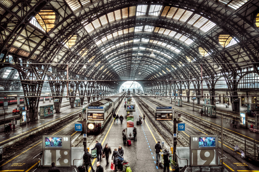 Milan train station