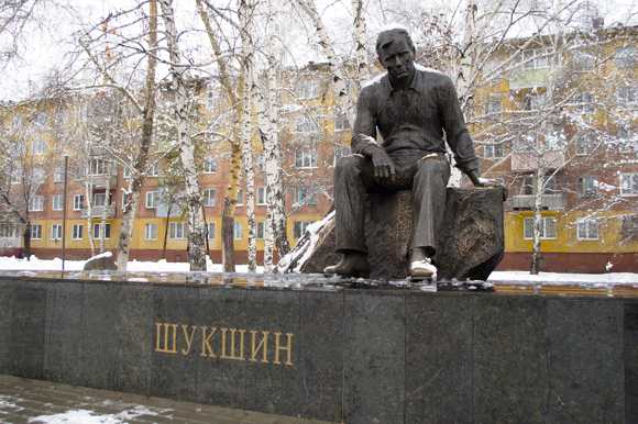 Monument to Vasily Shukshin Barnaul