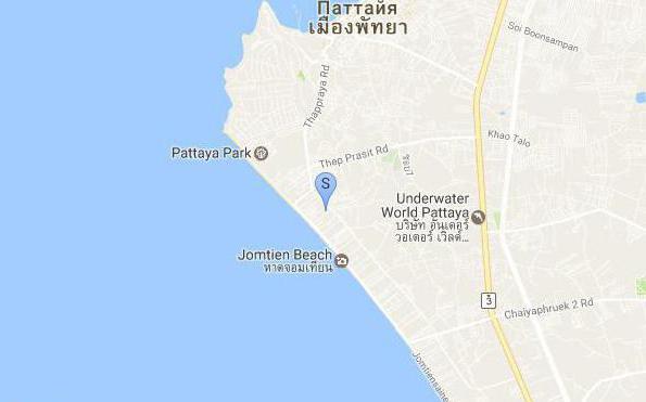  jomtien best residence 3 pattaya на карте