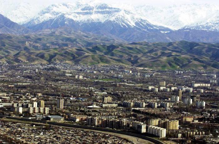 таджикистан столица население
