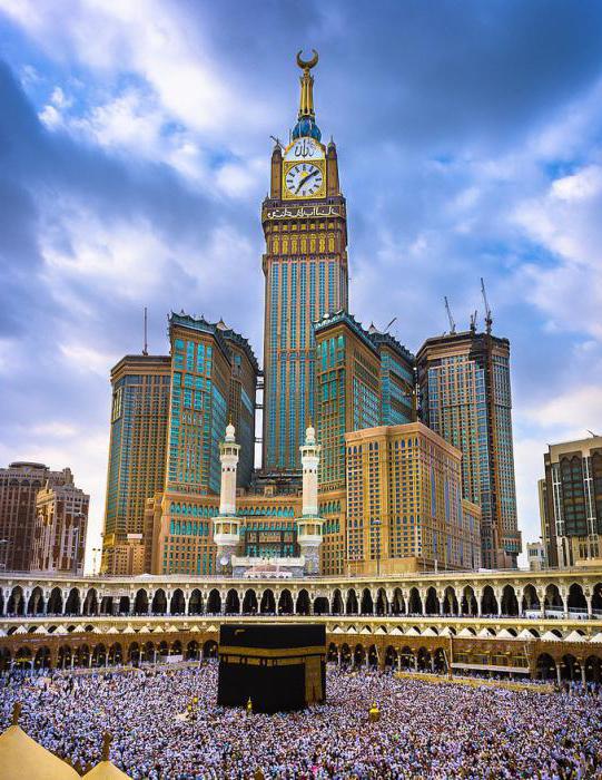 Abraj Al Beit High-rise Buildings Complex in Mecca, Saudi Arabia