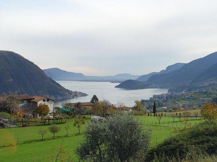 Озеро Изео (Италия) - фото