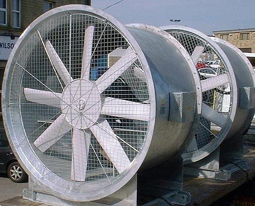 промышленные вентиляторы технические характеристики