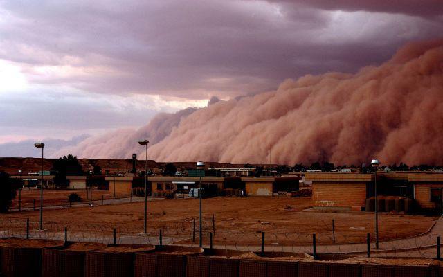 sandstorm in Egypt September 9